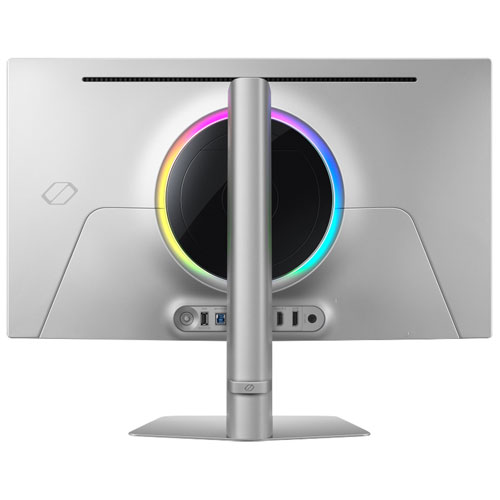Samsung Odyssey 27" 4K Ultra HD 240Hz 0.03ms GTG OLED FreeSync Gaming Monitor (LS27FG810SNXZA) - Silver