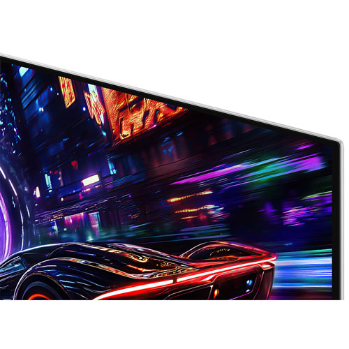 Samsung Odyssey 27" 4K Ultra HD 240Hz 0.03ms GTG OLED FreeSync Gaming Monitor (LS27FG810SNXZA) - Silver