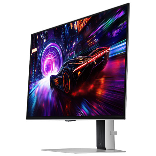Samsung Odyssey 27" 4K Ultra HD 240Hz 0.03ms GTG OLED FreeSync Gaming Monitor (LS27FG810SNXZA) - Silver