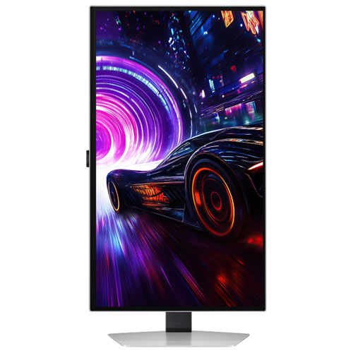 Samsung Odyssey 27" 4K Ultra HD 240Hz 0.03ms GTG OLED FreeSync Gaming Monitor (LS27FG810SNXZA) - Silver