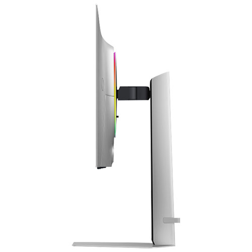 Moniteur de jeu DELO Ultra HD 4K 240 Hz 0,03 ms gris a gris FreeSync 32 po de Samsung (LS32FG810SNXZA) - Argenté