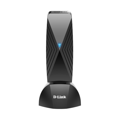 D-Link USB WiFi 6 Adapter AX1800 USB 3.0 Dual Band Long Range MU-MIMO Wireless Internet Network for Desktop PC Laptop Windows