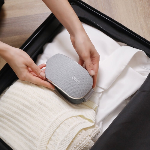 Breo EM005 Temple and Eye Massager with Heat Best Eye Massager for Migraines Headaches Dry Eyes Rechargeable Portable Eye Massager for Relaxation