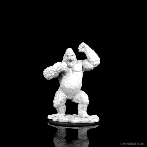 WizKids Dungeons & Dragons: Nolzur’s Marvelous Unpainted Miniatures - Giant Ape [Board Game Accessory]