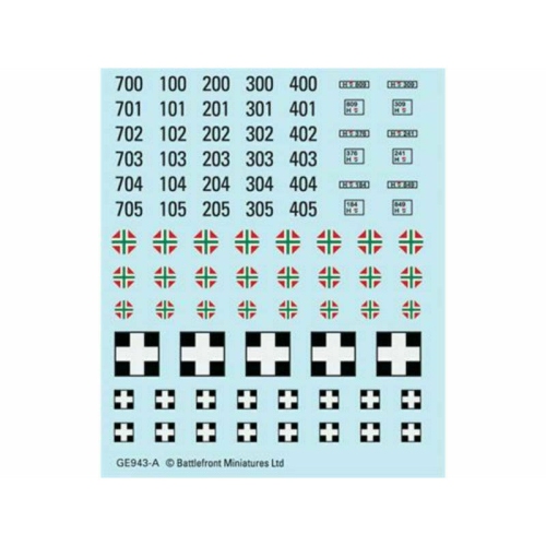 Décalcomanies Axis Allies