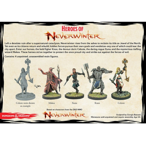 Donjons et Dragons "Neverwinter" Heroes of Neverwinter Nouveau