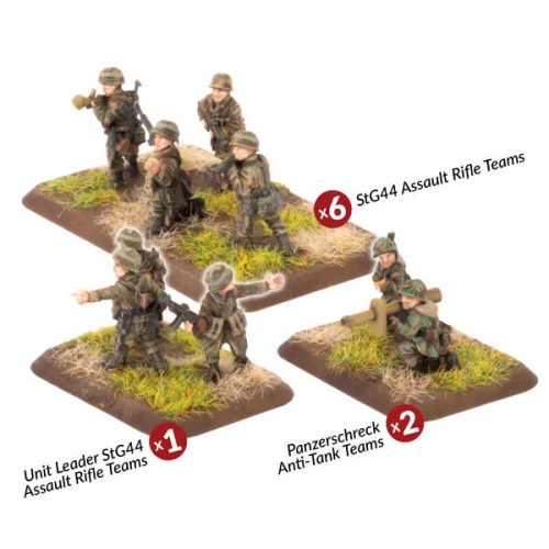 Flames of WarFallschirmjager Assault Rifle Platoon New