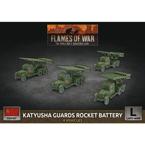 BATTLEFRONT  Flames Of War Soviet Katyusha Guards Rocket Battery New