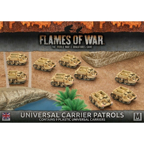 Flames of War British Mid-War Universal Carrier Patrols Nouveau