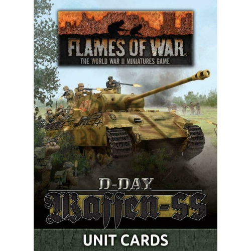 BATTLEFRONT  Flames Of War German Waffen-Ss Unit Card Pack (43 Cards) New