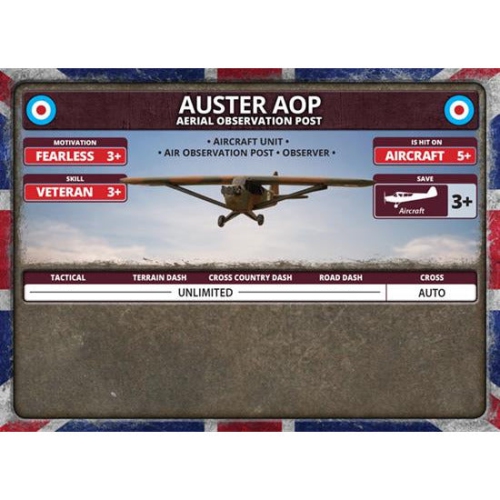Flames of War British Auster OP Observation Post New