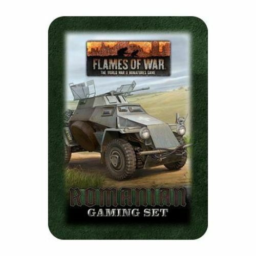 Flames of War Romanian Romanian Gaming Set New