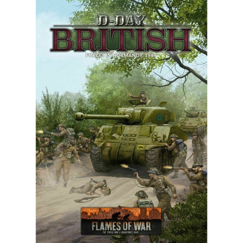 BATTLEFRONT  Flames Of War D-Day British Book New