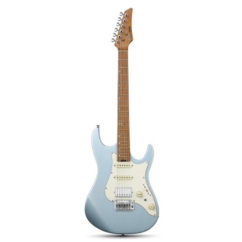 Donner DST-550 ST 7-Tone Electric Guitar HSS Pickup Roasted Maple Neck