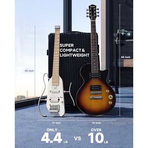 Donner HUSH-X Electric Guitar Kit for Travel