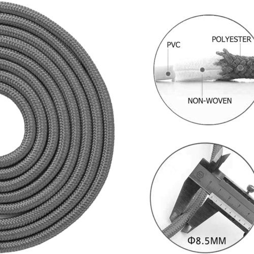 Redify Weighted Jump Rope for Workout Fitness(1LB), Tangle-Free Ball Bearing Rapid Speed Skipping Rope for MMA Boxing Weight-loss,Aluminum Handle