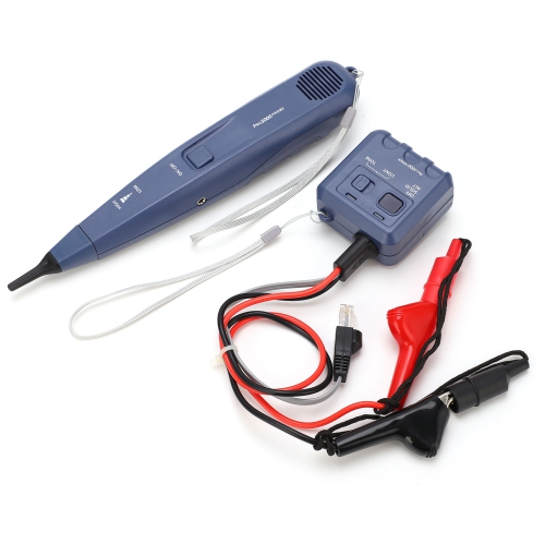 Network Cable Tester Handheld Telephone Line Finder Audio Generator Cable Detector Locator