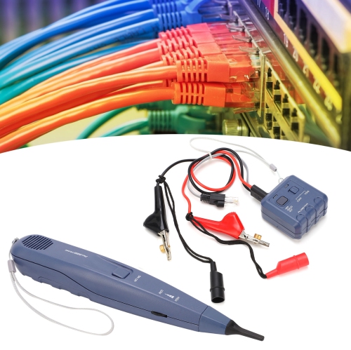 Network Cable Tester Handheld Telephone Line Finder Audio Generator Cable Detector Locator