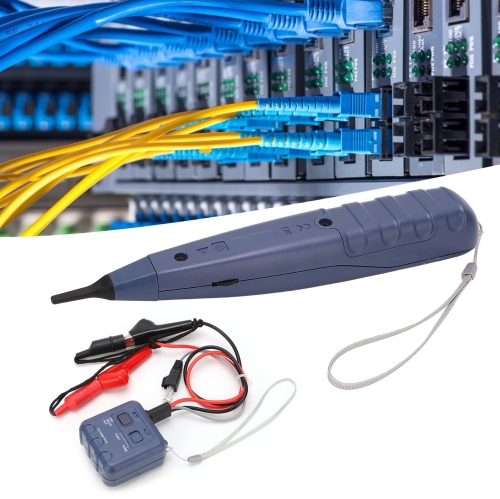 Network Cable Tester Handheld Telephone Line Finder Audio Generator Cable Detector Locator