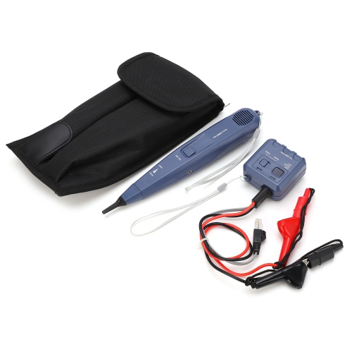 Network Cable Tester Handheld Telephone Line Finder Audio Generator Cable Detector Locator