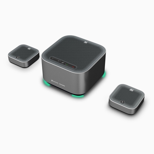 ROCWARE A10 USB Conference Speakerphone with Mics 3A Tech for Clear Calls