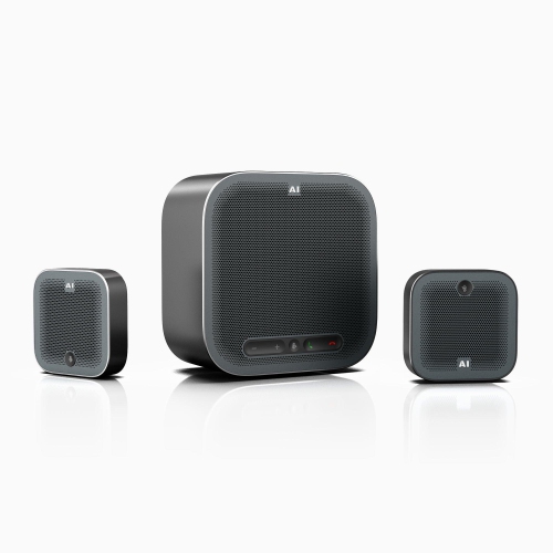 ROCWARE A10 USB Conference Speakerphone with Mics 3A Tech for Clear Calls