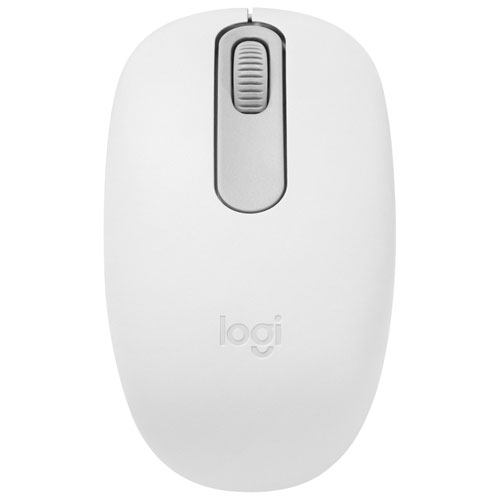 Souris optique Bluetooth de 1000 ppp M196 de Logitech - Blanc cassé