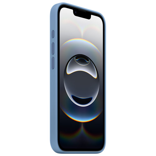 Apple Silicone Fitted Hard Shell Case for iPhone 16e - Winter Blue