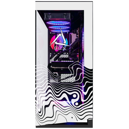 CLX Horus Gaming Desktop - Liquid Cooled AMD Ryzen 7 9800X3D 4.7GHz 8-Core Processor, 64GB DDR5 Memory, RTX 5070 Ti 16GB GDDR7 Graphics, 2TB SSD, 6TB