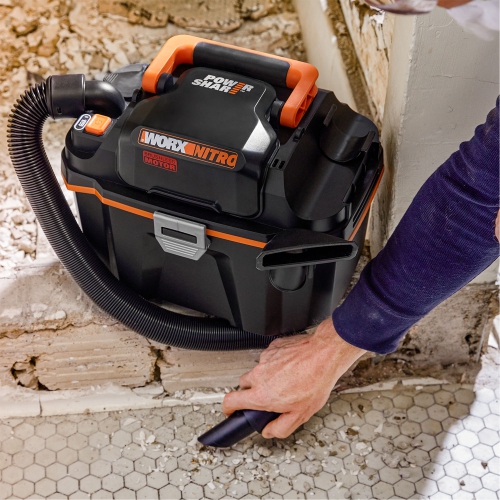 Worx - 20V Cordless 2.1 Gal Wet/Dry Vacuum