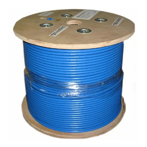 Vericom - CAT6a Solid UTP Network Cable, 1000ft Length, Blue