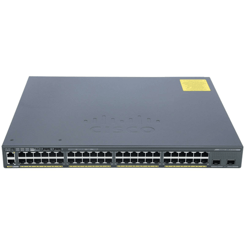 CISCO  Refurbished Good Ws-C2960X-48Lpd-L 48-Port Gigabit Poe+ Managed Switch With 2X 10G Sfp+ Uplinks