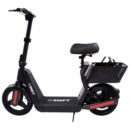SWFT SD Sit-Down Electric Scooter - Black