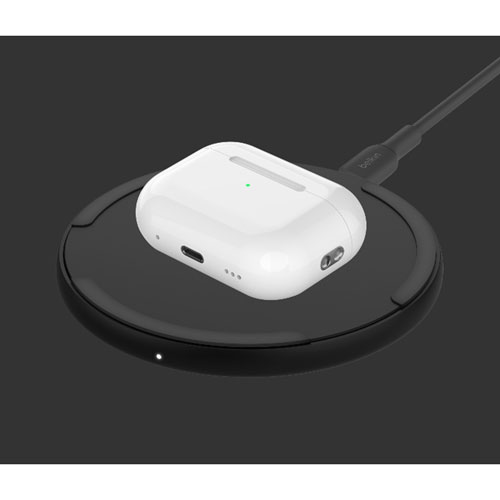 Belkin 2-in-1 15W Qi Wireless Charging Pad - Black