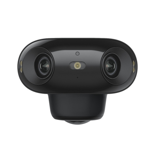 Reolink Argus 4 Pro - 4K 180° Dual-Lens Wi-Fi 6 Battery Security Camera with True Full-Color Night Vision, Black