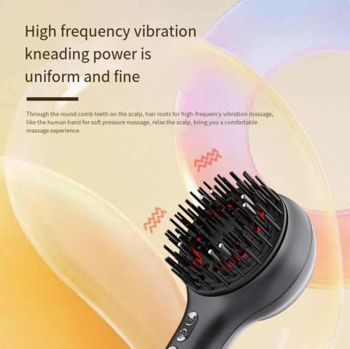Electric Scalp Massage Comb,Red Light Therapy Hair Growth Comb,Electric Hair Brush for Hair Growth,Hair Oil Applicator Scalp Massager