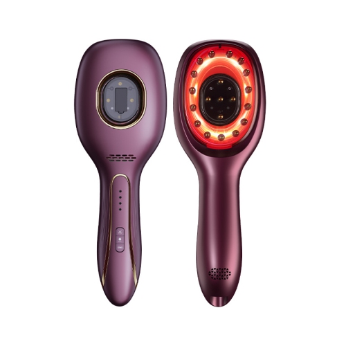Image 1 de 5.. Peigne de croissance des cheveux de Light Therapy, peigne de massage électrique pour le repousse des cheveux, brosse de massage électrique à lumière