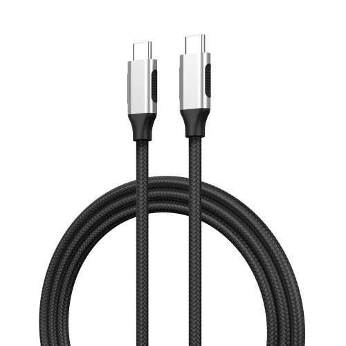 NIERBO  USB C Charging Cable 3.3Ft 100W Type C Charge 10GBps Fast Data Transfer 4K/60Hz Video Braided Cord Compatible New Macbook Pro/air, New Ipad