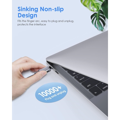 USB C to SD/Micro SD Card Reader, Type C SD 3.0 Card Adapter Compatible 2023-2016 MacBook Pro 13/15/16, New Mac Air/iPad/Surface, Chromebook, Stable