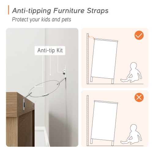 WAMPAT Sideboard Buffet Cabinet with Storage - 59" Large Farmhouse Buffet Cabinet with 2 Drawers and 4 Doors,Coffee Bar Storage Kitchen Cabinet