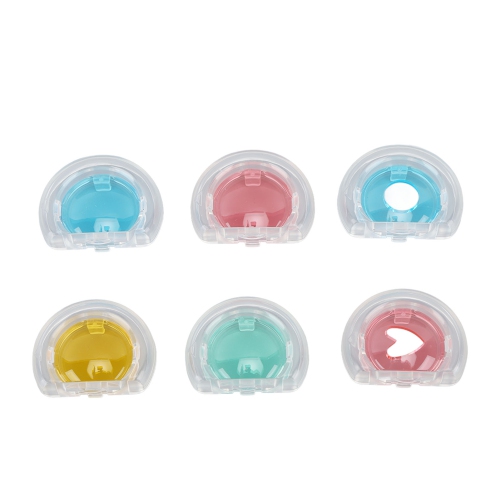 Image 1 of 6.. Camera Lens Filter Blue Red Green Orange Color Close Up Lens Filter Set for Mini 12 Camera （6pcs）