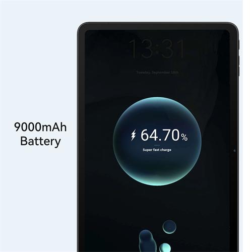 Blackview Mega2 Android 15 Tablet 2025, 12" Android Tablet with FHD+2K Display, 24GB RAM + 256GB ROM, 9000mAh, Gaming Tablet with Pen &Case,