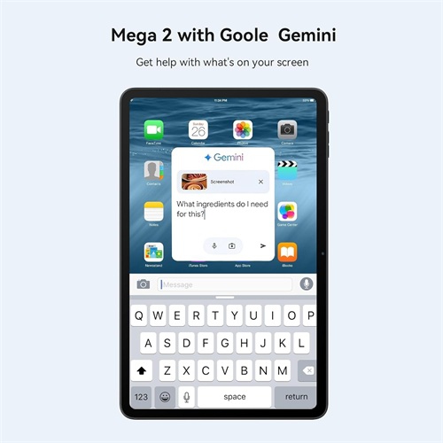 Blackview Mega2 Android 15 Tablet 2025, 12" Android Tablet with FHD+2K Display, 24GB RAM + 256GB ROM, 9000mAh, Gaming Tablet with Pen &Case,