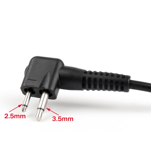 1x Shoulder Speaker Mic FOR Motorola Radio 2 PIN GP68 CP150 GP88 CP200 PMMN4029A