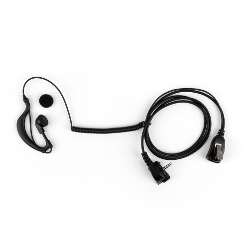 1Pc 3.5mm G-shape Curve Earpiece Headset PTT For Vertex VX231 VX261 VX264 VX351