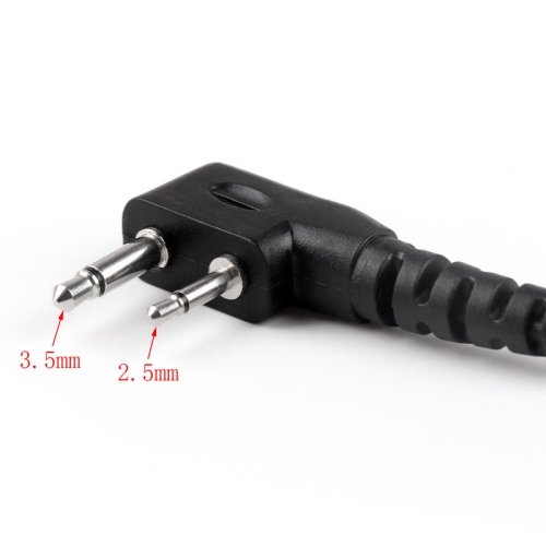 5x Ear-Hook Earpiece Headset PTT For Icom IC-F3 IC-F4 IC-U12 V8 V82 F21 F26 Radio