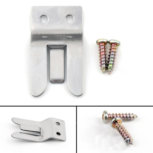 10x Mobile Car Radio Microphone Mounting Iron Clip For FT-1807/1907/7800/7900