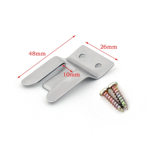 1x Mobile Car Radio Microphone Mounting Iron Clip For FT-1807/1907/7800/7900