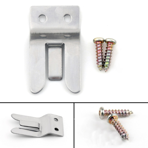 1x Mobile Car Radio Microphone Mounting Iron Clip For FT-1807/1907/7800/7900