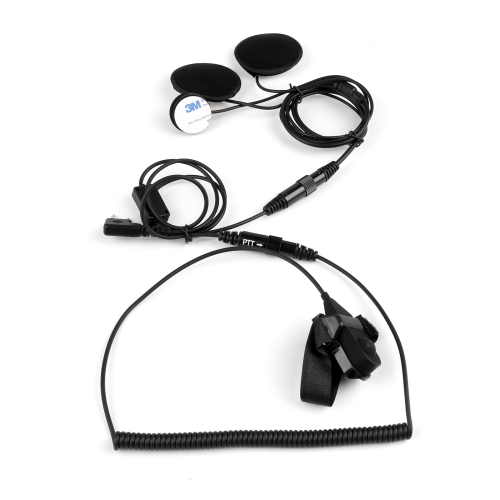 5x Helmet Tactical Motorcycle Race Headset PTT For Kenwood Baofeng Two Way Radio